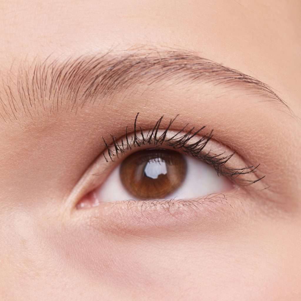 long eyelashes